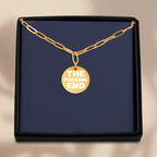 Paperclip Coin Necklace
