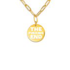Paperclip Coin Necklace