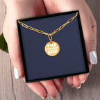 Paperclip Coin Necklace
